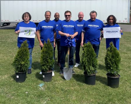 Precision Textiles hosts Earth Week events